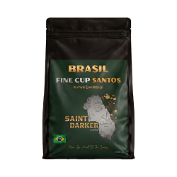 Saint Darker Brasil Fine Cup Santos Single Origin Çekirdek Kahve 1000 Gr