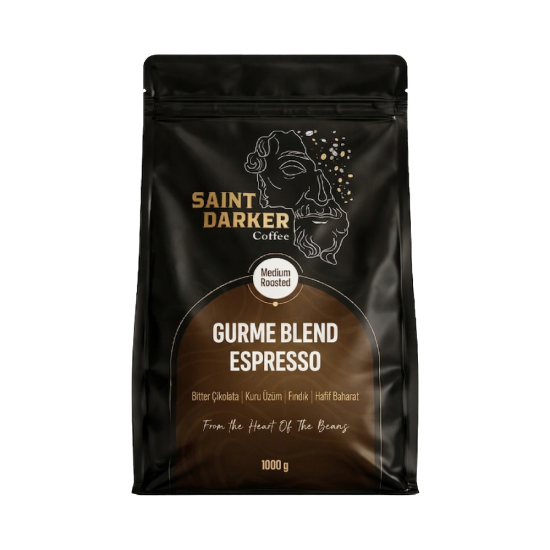 Saint Darker Gurme Blend Espresso Çekirdek Kahve 1000 Gr