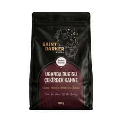 Saint Darker Uganda Bugisu AA Single Origin Çekirdek Kahve 1000 Gr