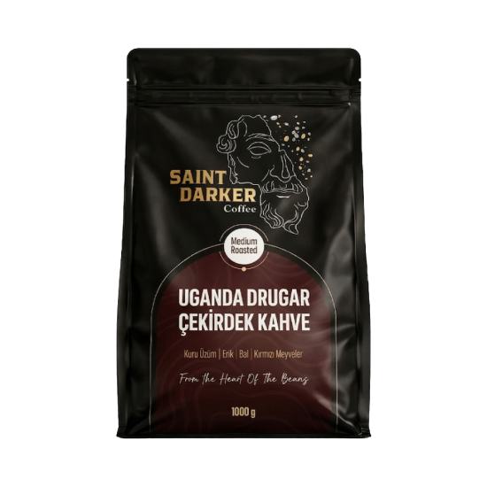 Saint Darker Uganda Drugar Single Origin Çekirdek Kahve 1000 Gr Saint Darker Uganda Drugar Single Origin Çekirdek Kahve 1000 Gr