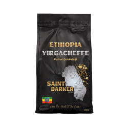 Saint Darker Ethiopia Yirgacheffe Single Origin Çekirdek Kahve 250 Gr