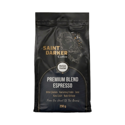 Saint Darker Premium Blend Espresso Çekirdek Kahve 250 Gr