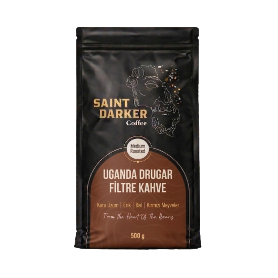 Saint Darker Uganda Drugar Single Origin Filtre Kahve 500 Gr Saint Darker Uganda Drugar Single Origin Filtre Kahve 500 Gr